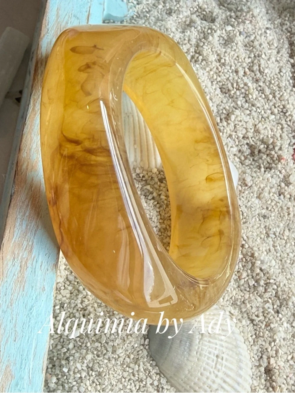 Alquimia Honey Amber Resin Bracelet